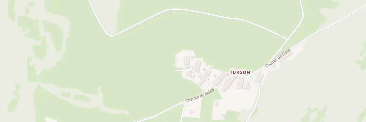 Plan du 5041 Turgon à Cornod
