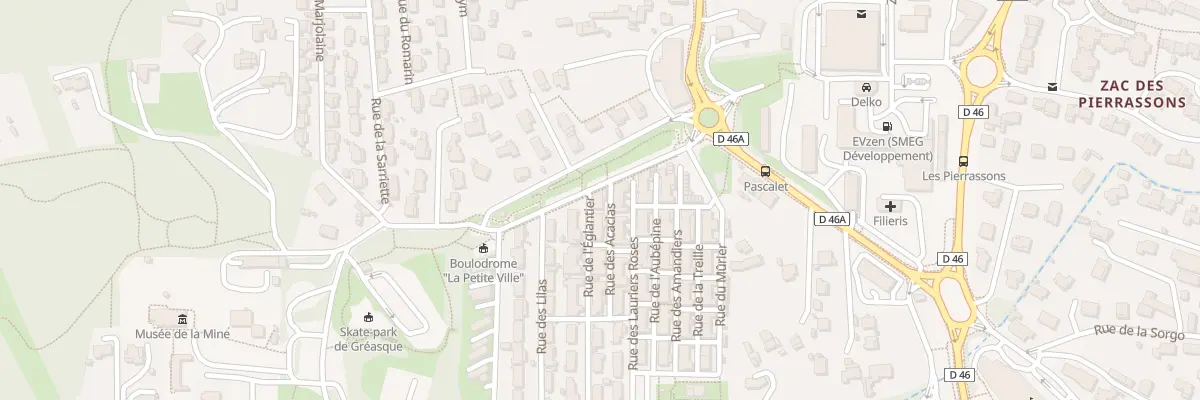 Plan du 9 Rue des Acacias à Gréasque
