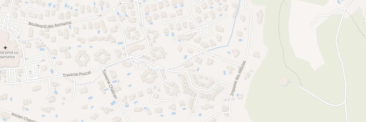 Plan du 125 Imp des Albizias à Aubagne