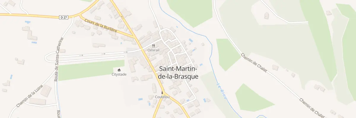 Plan du 5408 Le Village à Saint-Martin-de-la-Brasque