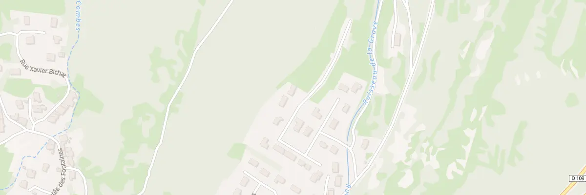 Plan du 15 En Farneaux à Thoirette-Coisia