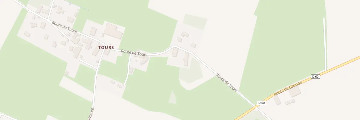 Plan du 5173 Tours à Brangues