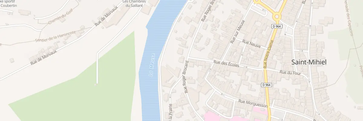 Plan du 19 Rue Roger Brocard à Saint-Mihiel