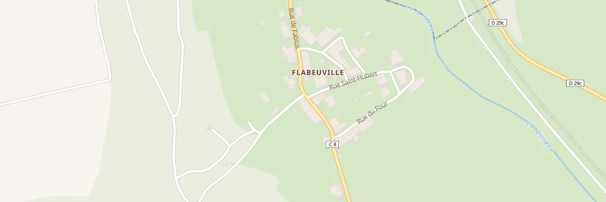 Plan du 5 Rue de Fabius à Colmey
