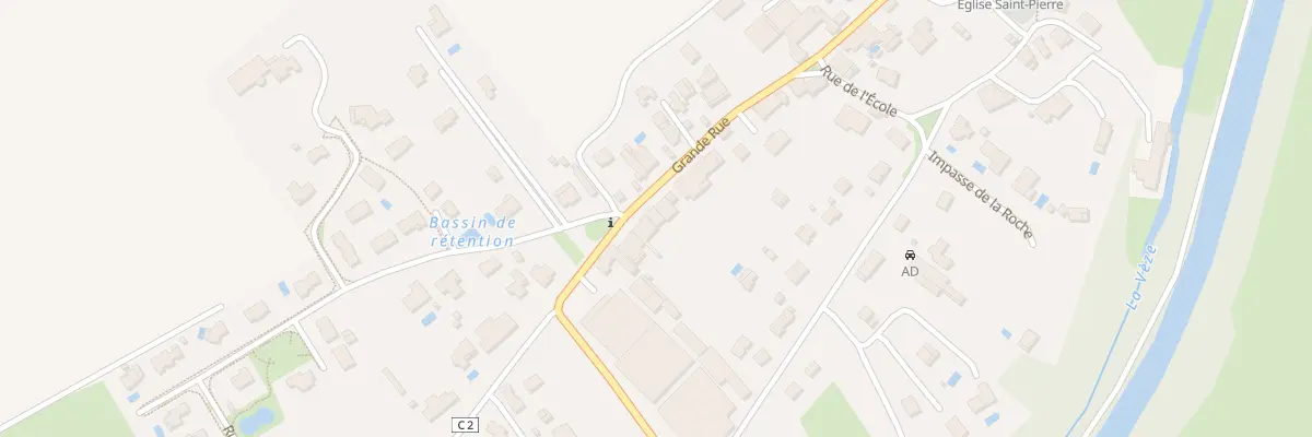 Plan du 15 Grande Rue à Baverans