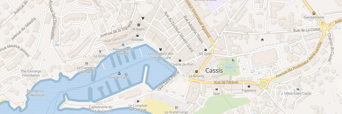 Plan du 5 Quai des Baux à Cassis