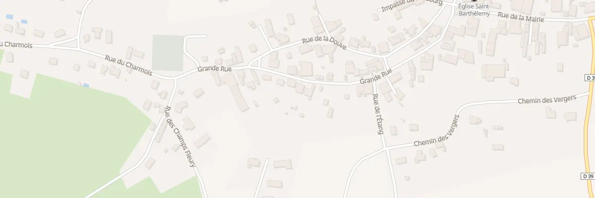 Plan du 31 Gr Grande Rue à Apremont