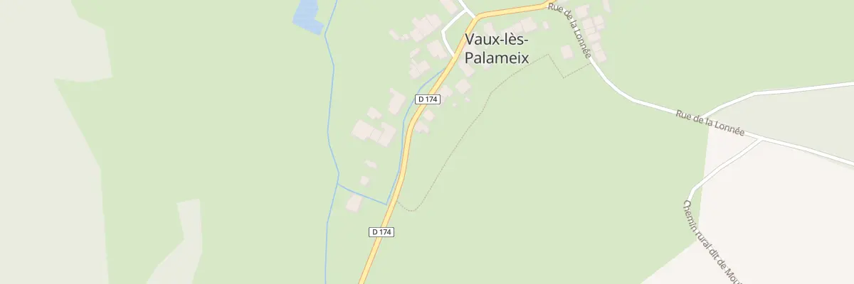 Plan du 9 Rue de la Vannerie à Vaux-lès-Palameix