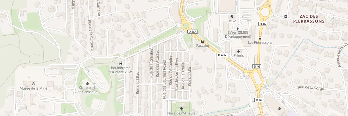 Plan du 22 Rue de l’Aubépine à Gréasque