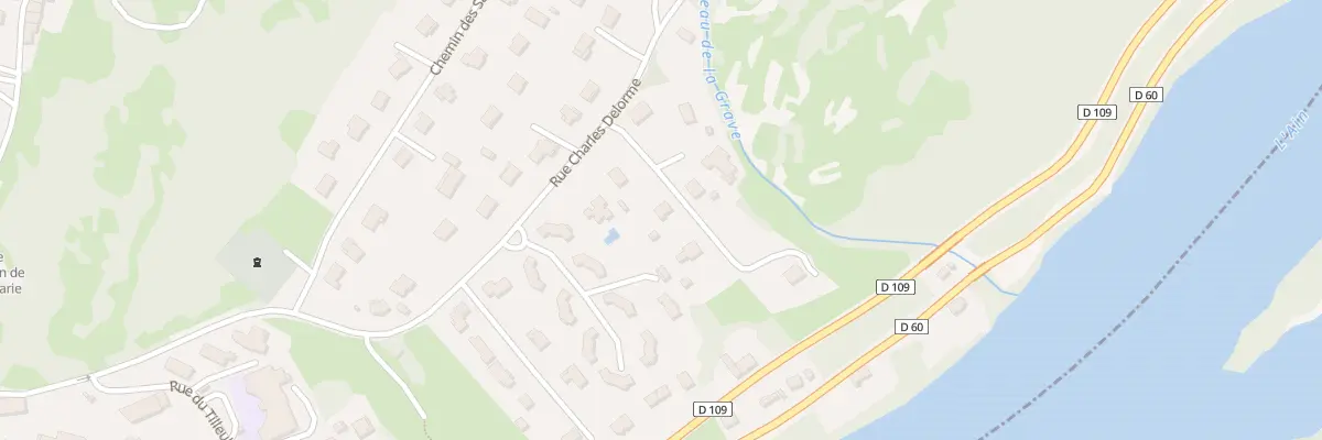 Plan du 2 Imp du Bief à Thoirette-Coisia