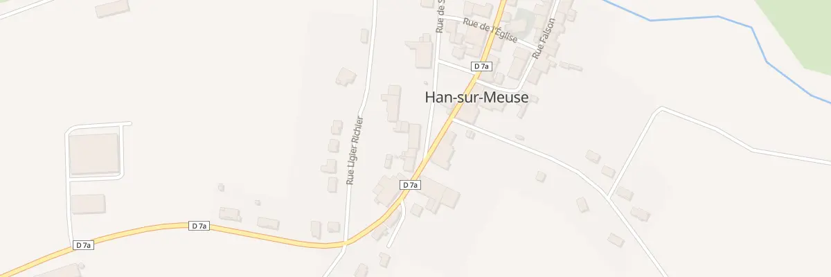 Plan du 1 Rue de Sampigny à Han-sur-Meuse
