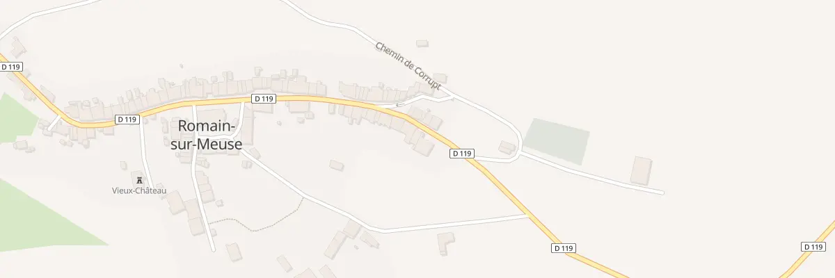 Plan du 3 Rue des Ciseliers à Romain-sur-Meuse