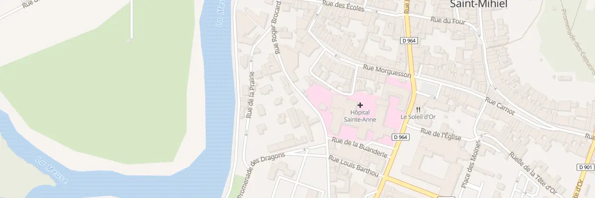 Plan du 7 Rue Roger Brocard à Saint-Mihiel