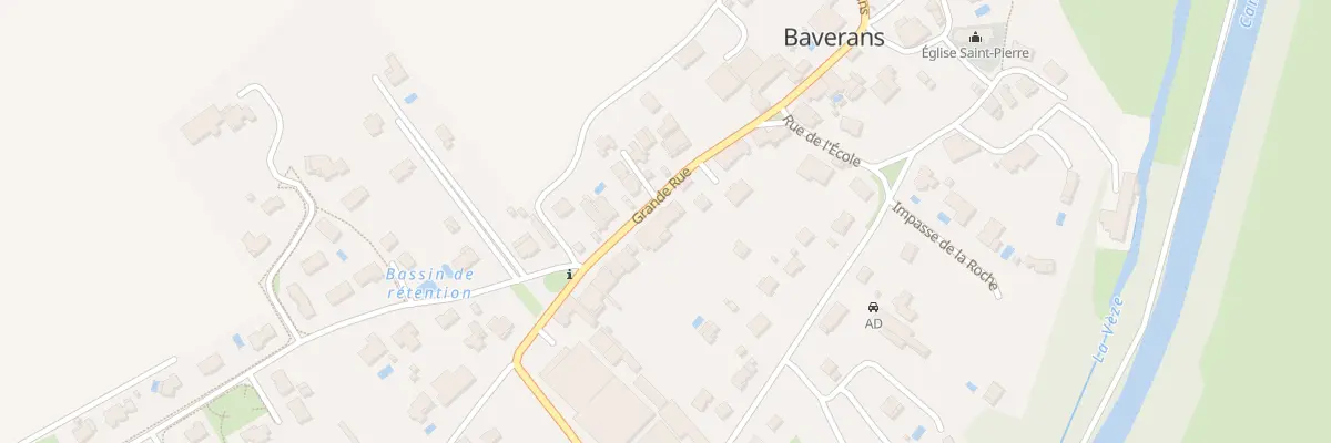 Plan du 11C Grande Rue à Baverans