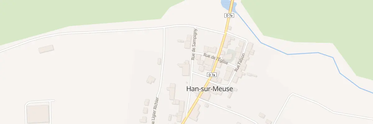 Plan du 11 Rue de Sampigny à Han-sur-Meuse