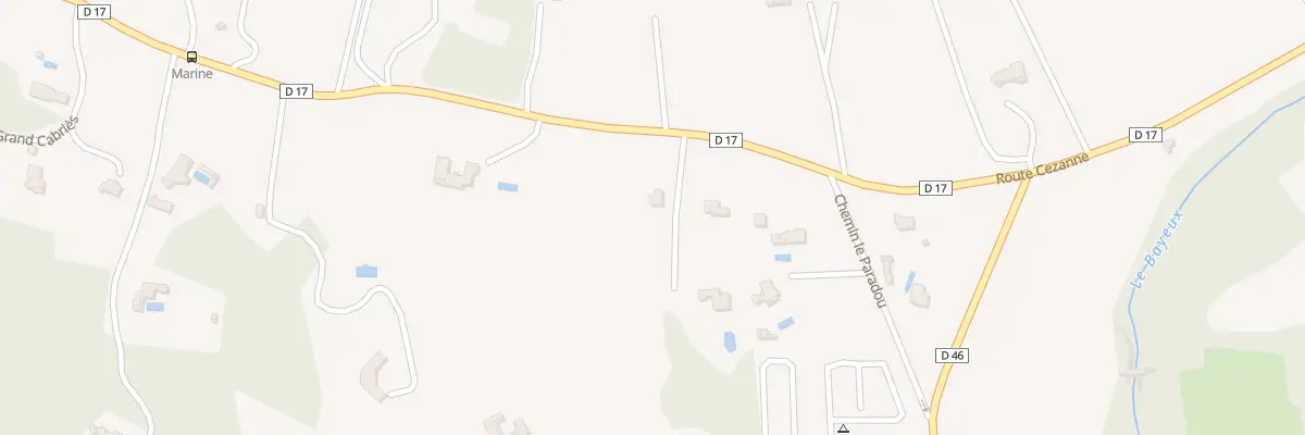 Plan du 5644 Rte Cezanne à Beaurecueil