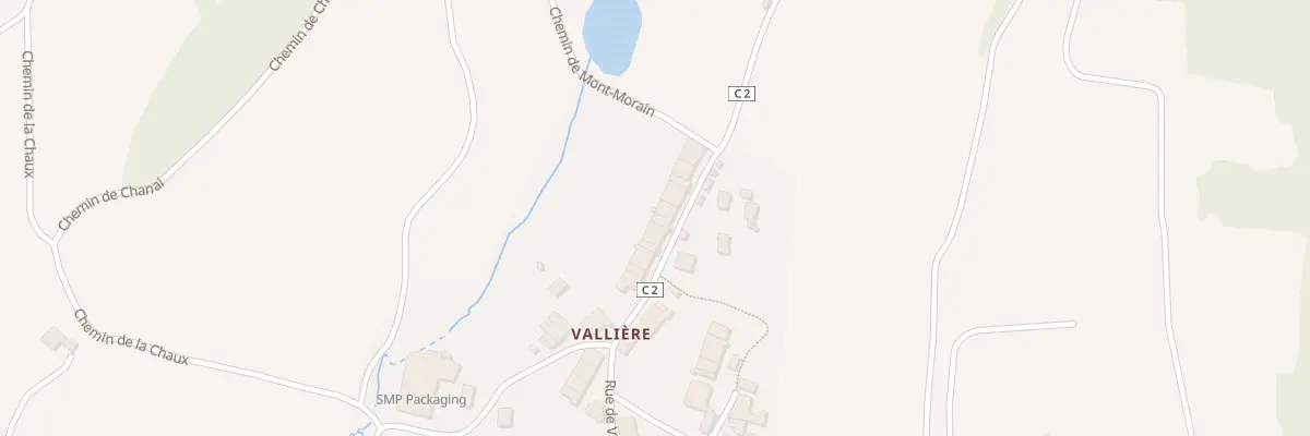 Plan du 207 Rue de Vallière à L’Étoile