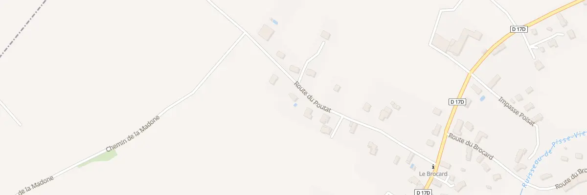 Plan du 55 Rte du Poutat à Valencogne