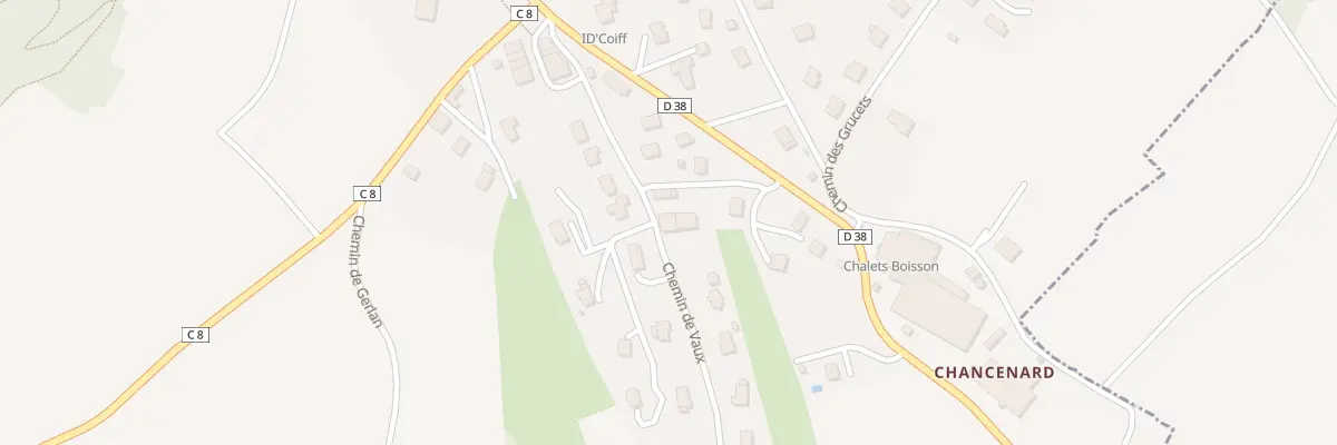 Plan du 131 Che de Vaux à L’Étoile