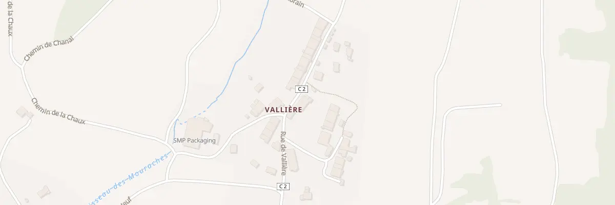 Plan du 140 Rue de Vallière à L’Étoile