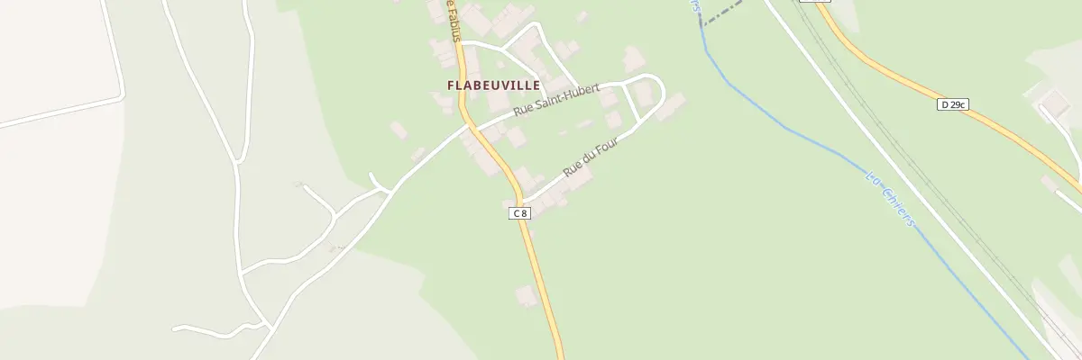 Plan du 1 Rue du Four à Colmey