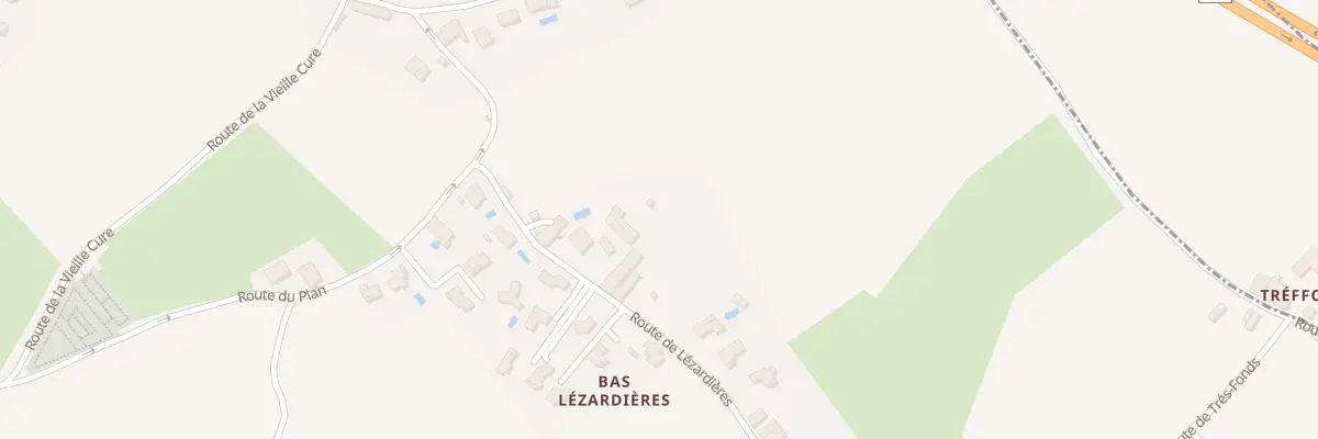 Plan du 537 Rte de Lézardières à Charnècles