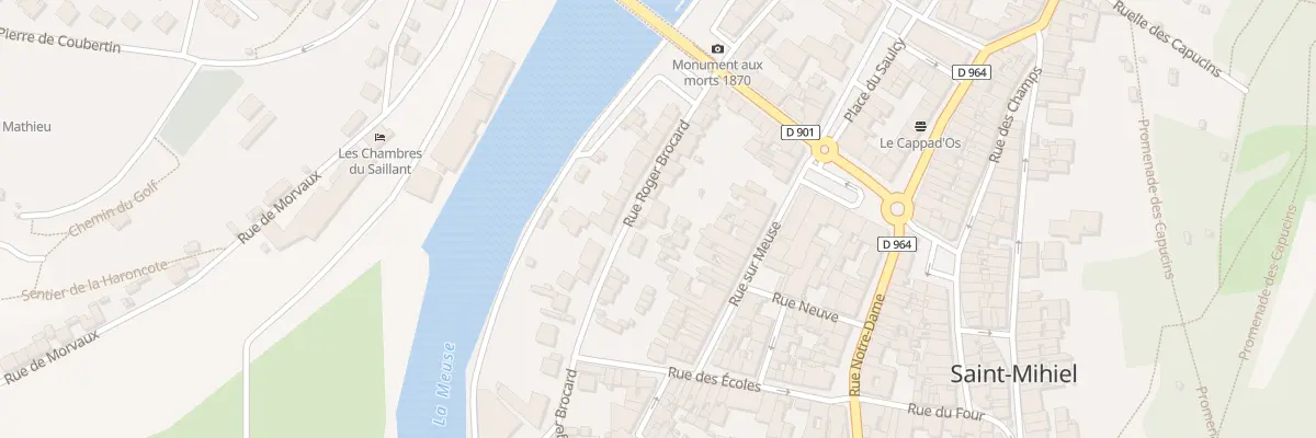 Plan du 24 Rue Roger Brocard à Saint-Mihiel