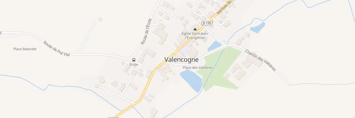 Plan du 56 Mte du Village à Valencogne
