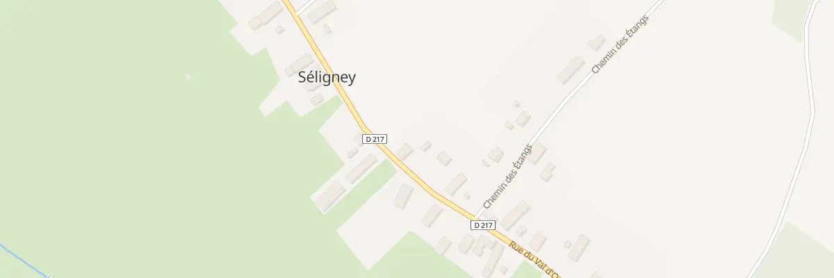 Plan du 13 Rue du Val d’Orain à Séligney