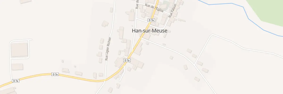 Plan du 2 Rue du Milieu A Han à Han-sur-Meuse