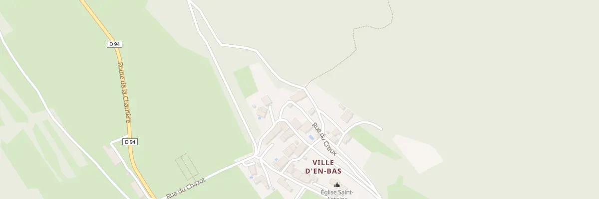 Plan du 280 Rue du Creux à Ordonnaz