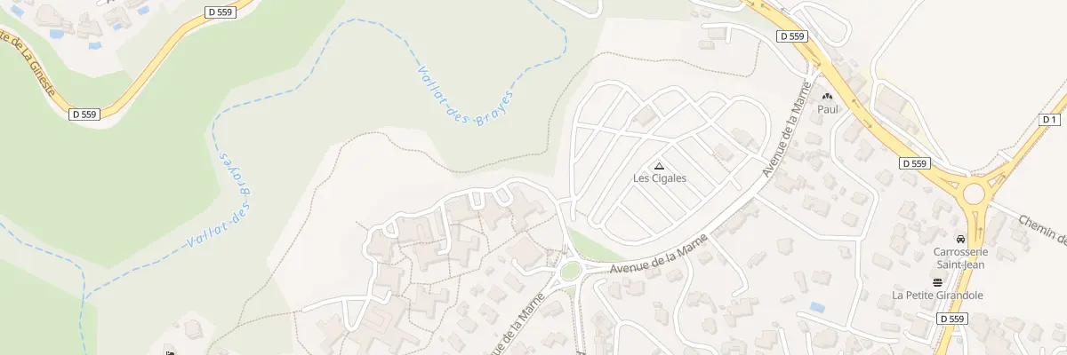 Plan du 9001 Res Les Hts Cepages à Cassis