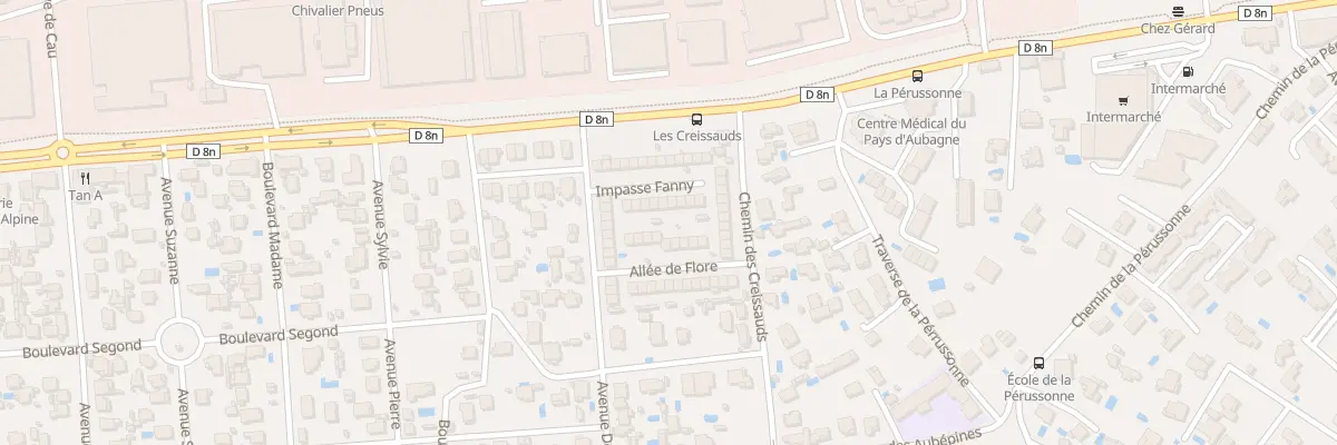Plan du 9001 Lot Les Creissauds à Aubagne