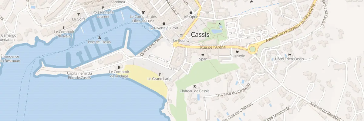 Plan du 4 Rue Alexandre Rossat à Cassis