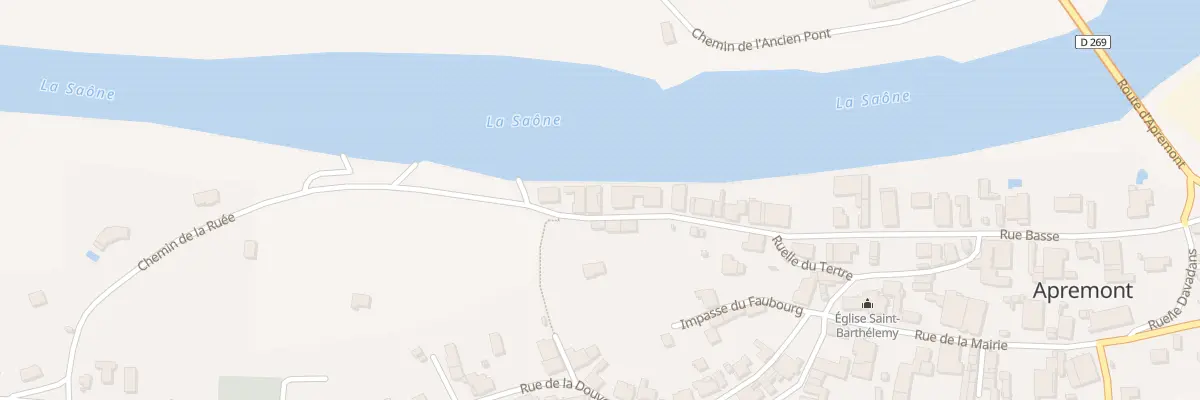 Plan du 46 Rue Basse à Apremont