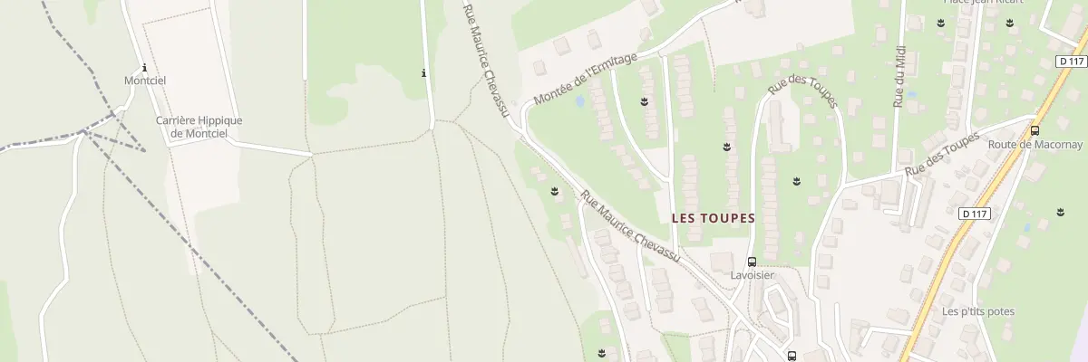 Plan du 15 Rue Maurice Chevassu à Lons-le-Saunier