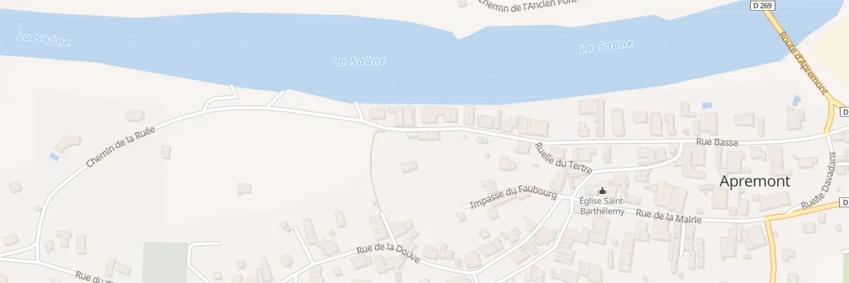 Plan du 35 Rue Basse à Apremont