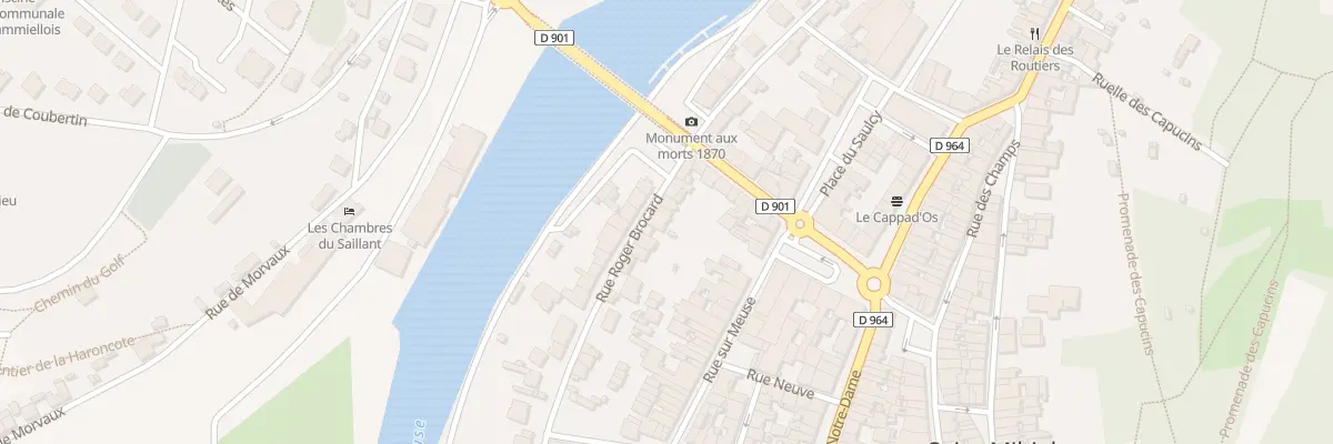 Plan du 34 Rue Roger Brocard à Saint-Mihiel