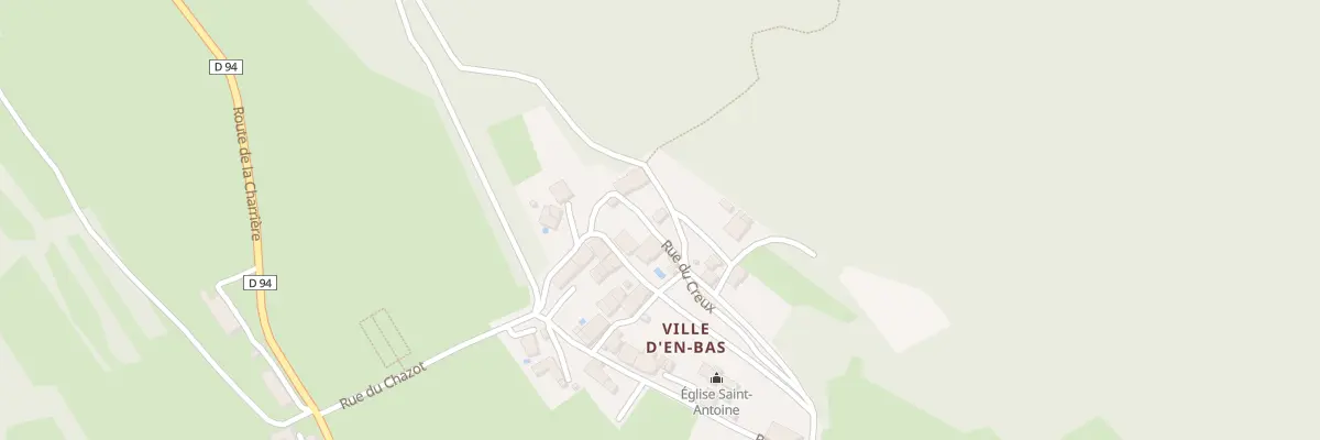Plan du 250 Rue du Creux à Ordonnaz