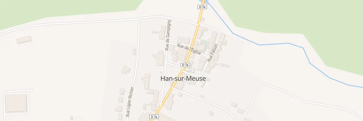 Plan du 3 Rue Falson à Han-sur-Meuse