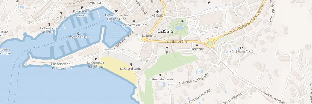 Plan du 9 Rue Alexandre Rossat à Cassis