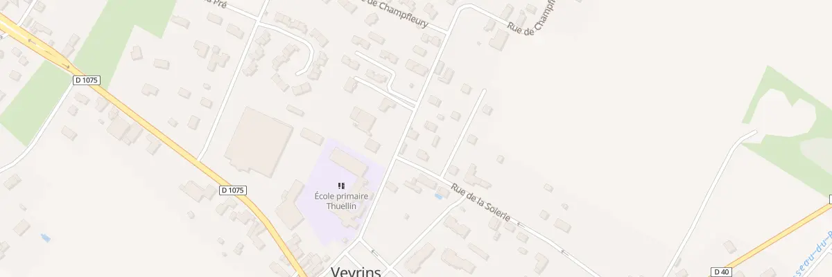 Plan du 21 Rue de Champfranc aux Avenières Veyrins-Thuellin
