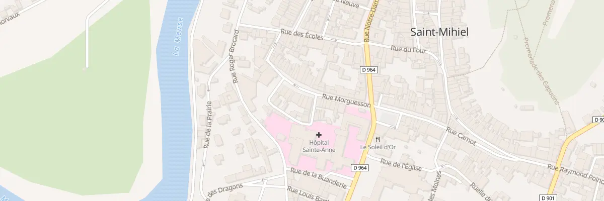 Plan du 21 Rue Morguesson à Saint-Mihiel