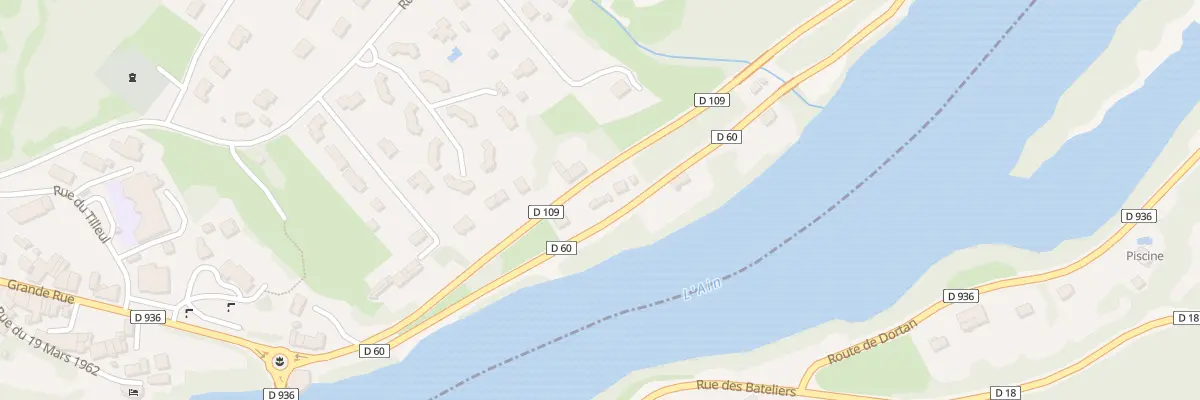 Plan du 1 Rte de Coisia à Thoirette-Coisia