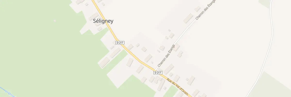 Plan du 15 Rue du Val d’Orain à Séligney