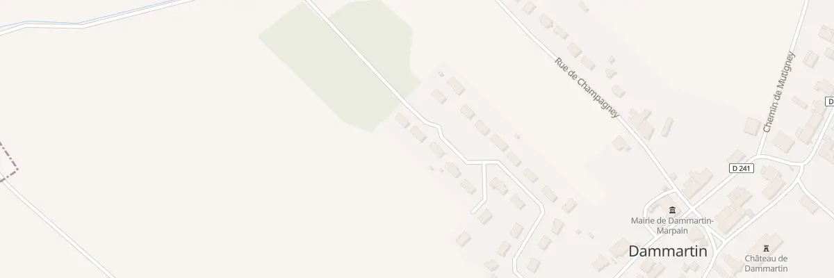 Plan du 21 Lot le Clos des Dorés à Dammartin-Marpain