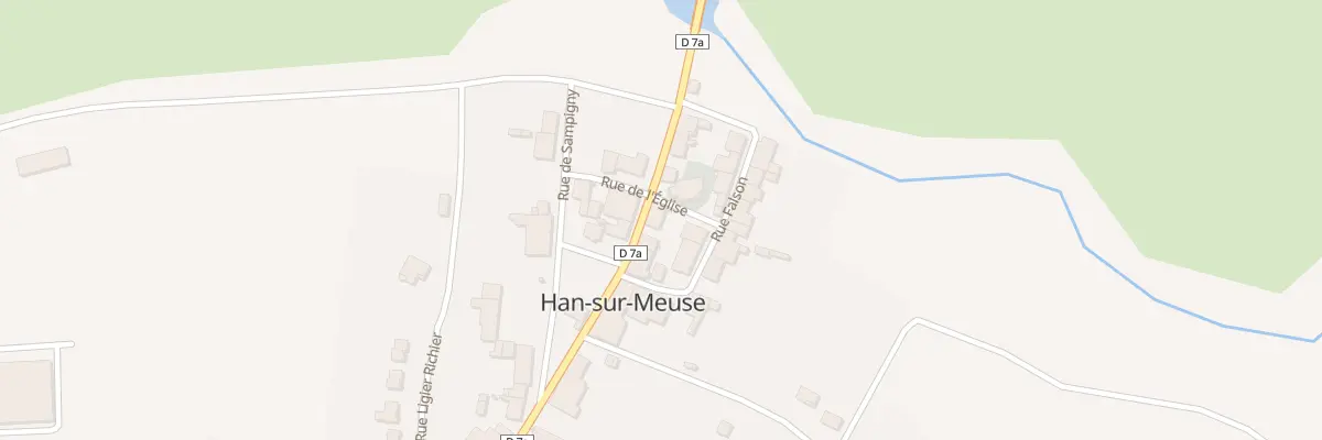 Plan du 8 Rue du Milieu A Han à Han-sur-Meuse