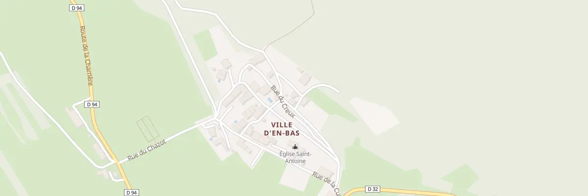Plan du 5018 Ville d’En Bas à Ordonnaz
