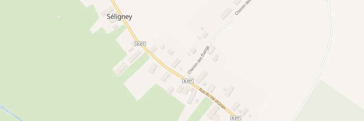 Plan du 17 Rue du Val d’Orain à Séligney