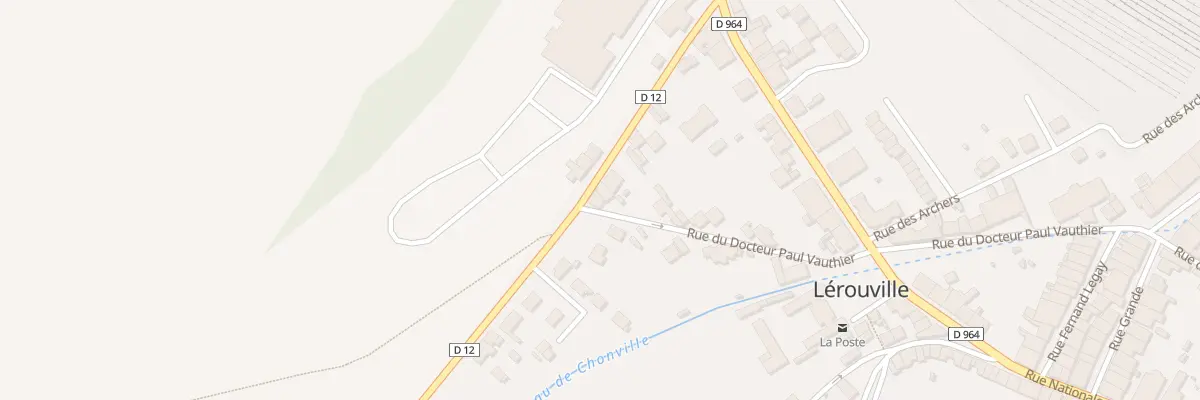 Plan du 50 Rue du Docteur Paul Vauthier à Lérouville